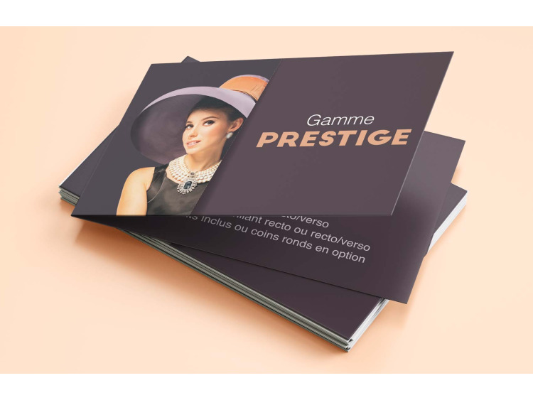Cartes doubles Prestige
