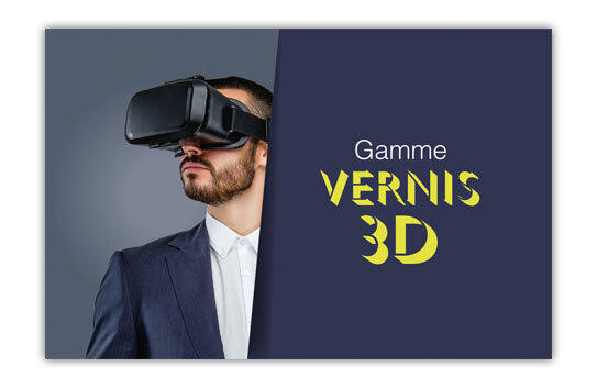 Carte de visite Vernis 3D